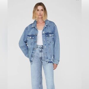 Anine bing nwt Rory Jean jacket in vintage blue